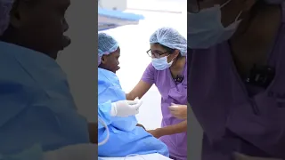 Girl Crying and scared before going under Anesthesia