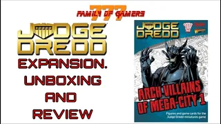 Judge Arch Villains of Mega City One - Unboxing and Review
