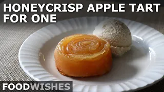 Honeycrisp Apple Tart for One - Easy No-Slice Tartlets - Food Wishes