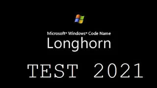 Testing Windows Longhorn 4074 (old Vista Beta) in 2021