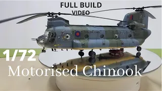 Italeri / Revell Motorised Chinook 1/72 scale full build