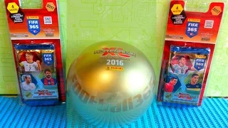 2017 Panini FIFA 365 Collectors Tin Ball & Blister pack 18 Bosters + Rare Gold Limited Edition Cards