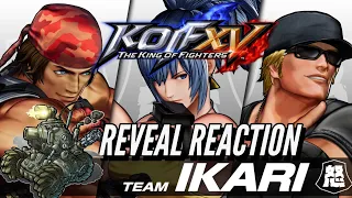 RALF & CLARK REACTION / METAL SLUG STAGE REVEAL | THE KING OF FIGHTERS XV