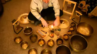 Поющие чаши l Тибетские чаши l Звукотерапия l Рейки l Tibetan singing bowl meditation l Поющая чаша