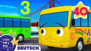 Zehn kleine Busse - Teil 2 | Kinderlieder | Little Baby Bum Deutsch | Kinderreime Für Kinder