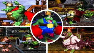 Evolution of King K. Rool Boss Fights in Donkey Kong Games (SNES-N64)