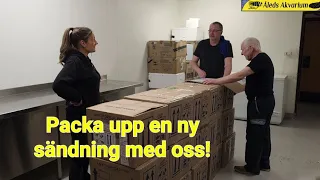 Ny fisk från Colombia! Unboxing 🐠