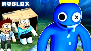 Roblox Escape 🌈 Rainbow Friends Obby | Shiva and Kanzo Gameplay