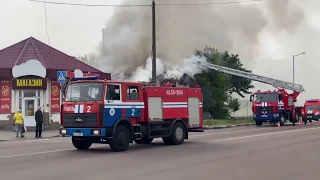 В кафе "Провинция" произошло возгорание