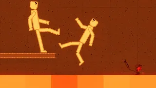 People Throwing Each Other Into Lava in People Playground