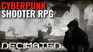 Decimated($DIO) NFT Game Review | Cyberpunk Shooter RPG