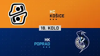 18.kolo HC Košice - HK Poprad HIGHLIGHTS