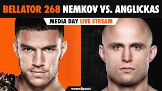 BELLATOR 268: Nemkov vs Anglickas | Media Day - LIVE Stream