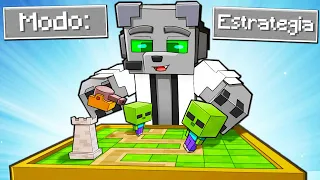 Me Paso Minecraft Pero en Modo ESTRATEGIA!! 🧠