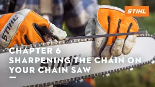 Chapter 6: Sharpening the Chain on Your Chain Saw | STIHL Tutorial