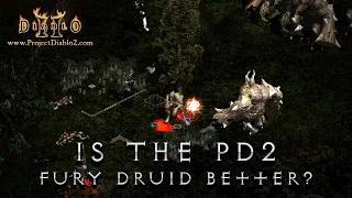 Project Diablo 2 Fury Druid Build - Is the Werewolf better than LOD?