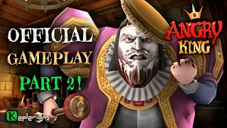 ANGRY KING Gameplay 👑 Pranks 6 to 9 🚽 Keplerians NEW GAME