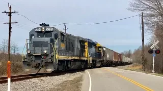 Switching Railroad Cars, Entire Job, Cincinnati Eastern Railroad CCET