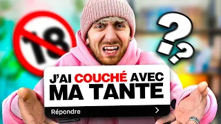 JE RÉAGIS A VOS PIRES PROBLÈMES (Vous abusez hein 😭)