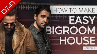How To Make An Easy Bigroom House Track - FL Studio Tutorial (+FREE FLP)