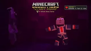 TRAGICZNE ZAKOŃCZENIE | Minecraft: Story Mode #7 [Episode 4 | Part 2 | End]