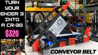 Turn your Ender 3 into a 45-degree conveyor belt 3D printer for long model 3D printing