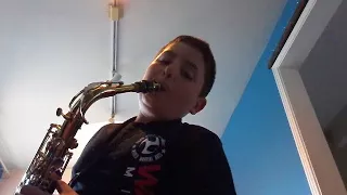 How to play epic sax guy on saxaphone with how to play all the notes