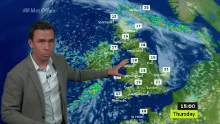 Wednesday evening forecast 19/07/17