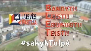 Laisvės partija || Laikykitės ten su Andriumi Tapinu