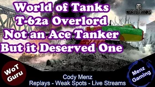 World of Tanks: T-62a | Not an Ace Tanker - But Really it Deserved One [Stream Clip]