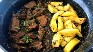 Garlic Butter Herb Steak And Potatoes Recipe - Easy Steak And Potatoes | it’s food time