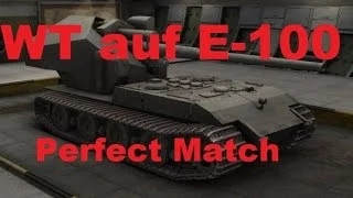 World of Tanks - WT auf E-100 Perfect Match - Aiming Like a Robot