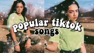 popular tiktok songs you probably don't know the name of | part 1 ☆
