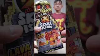 Unboxing Treasure X Lost Lands Skull Island Lava Tower #shorts