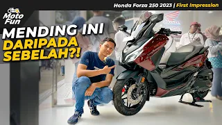 Honda Forza 250 2023, Harga Rp 90 Jutaan Lebih Sedap Dipandang Mata! | MotoFun Indonesia