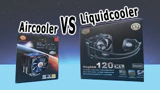 Liquid Cooler VS Air Cooler Which one is Best for your CPU? Watch the Comparison here.