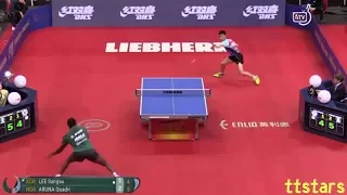 Lee Sangsu vs Aruna Quadri (Men's World Cup 2017)