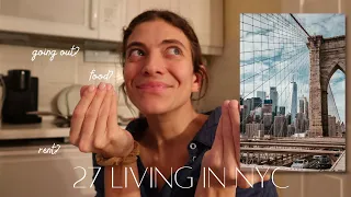 What I spend in a WEEK living in NYC *to save money*