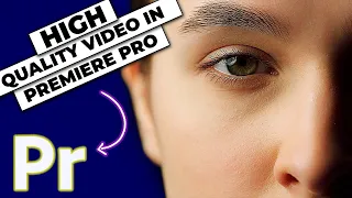 How to INCREASE VIDEO QUALITY in Adobe Premiere Pro | Premiere Pro Tutorial With Subtitles