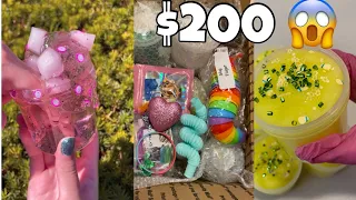 PACK A $200 BIRTHDAY FIDGET + SLIME ORDER FROM SINGAPORE from my Fidgets & Slime Shop!😱🥳