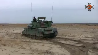 ZSU-23-4 Shilka on shooting range