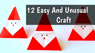 12 EASY AND UNUSUAL PAPER CRAFT YOU WILL ADORE | 12 EASY CRAFT IDEAS | PAPER CRAFT EASY | DIY CRAFT