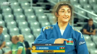 🥋 -52 kq. çəkidə yeniyetmələr arasında dünya çempionatının qızıl medalçısı 🥇🇦🇿 Xədicə Qədəşova