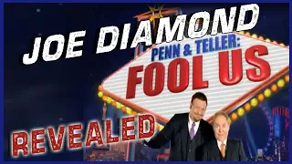 EXPOSED Penn 7 Teller Fool Us - Joe Diamond Card Trick