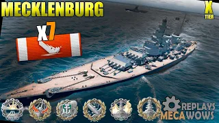 Mecklenburg 7 Kills & 255k Damage | World of Warships Gameplay 4k