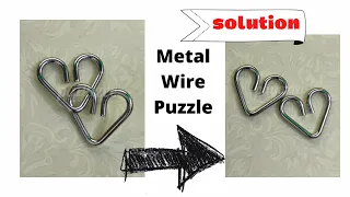 Love Puzzle | Metal wire Puzzle 4 of 16