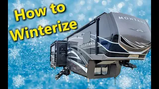 How To Winterize a Montana Fifth Wheel | Keystone Montana Winterizing