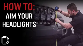 How To Aim Your Headlights | Elite Series Headlights from Diode Dynamics