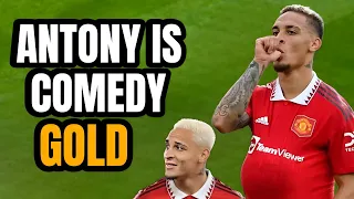 Antony has a FAKE Brazilian Passport 😭 (Antony Fail compilation in Man United)