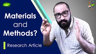 How to write materials and methods in research paper| Manuscript | Part-6 | Basic Science Series